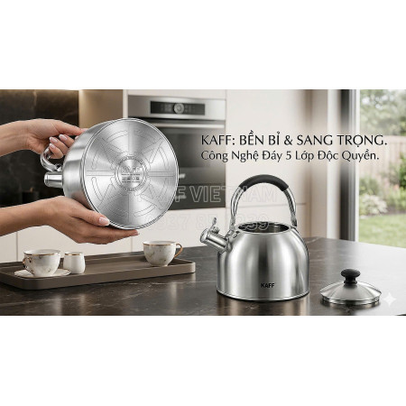 Ấm Đun Từ Inox KAFF Cao Cấp